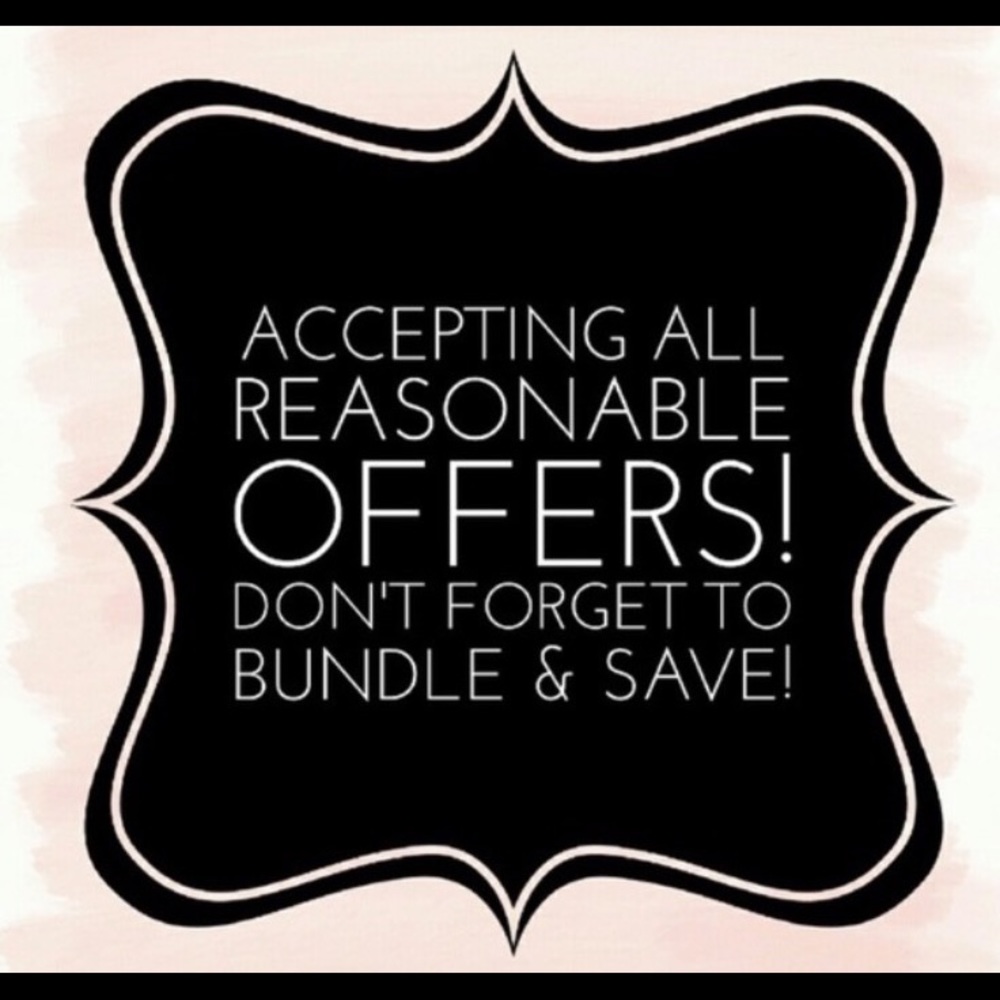 Make me offers and don't forget to bundle and save